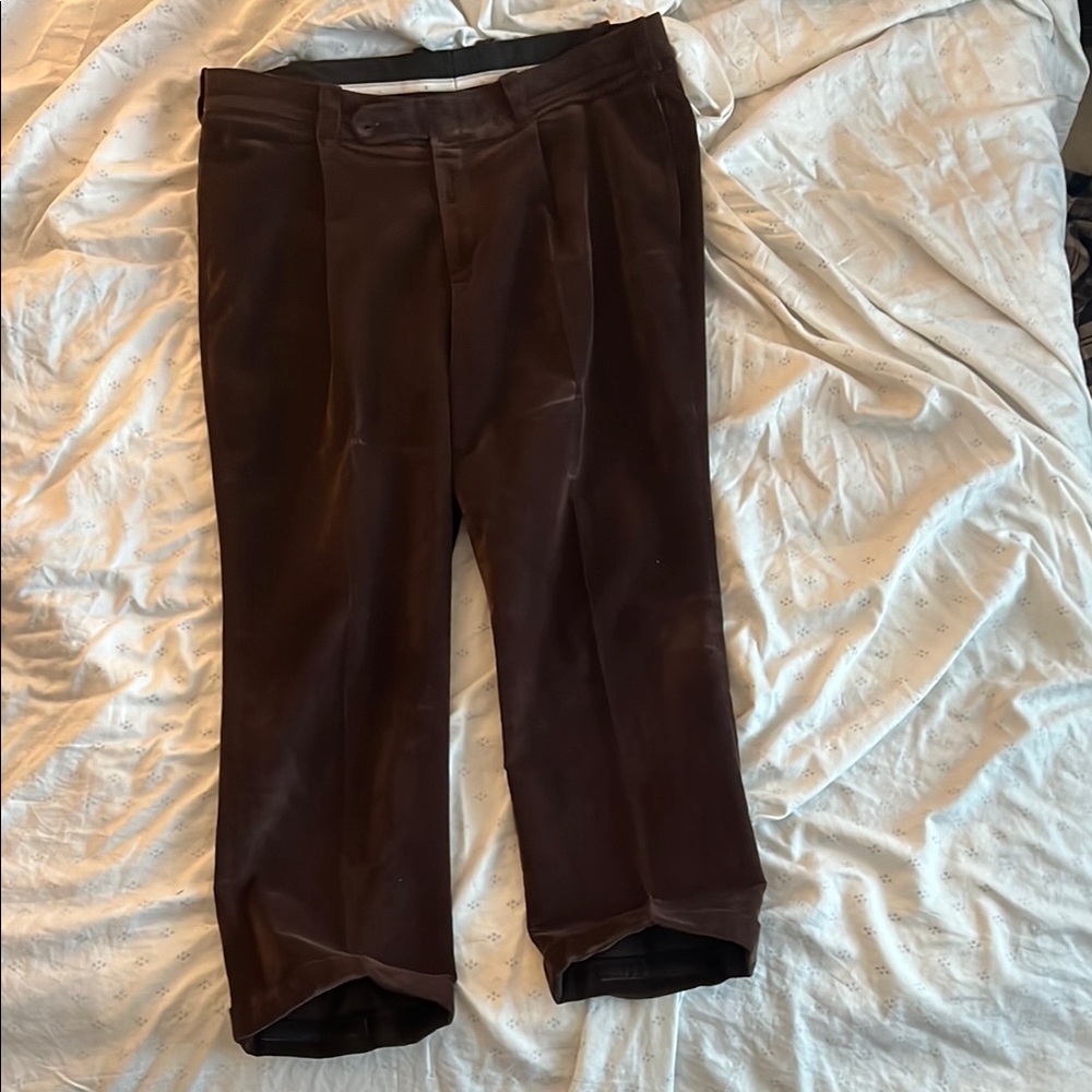 Men's Dark Brown Pants